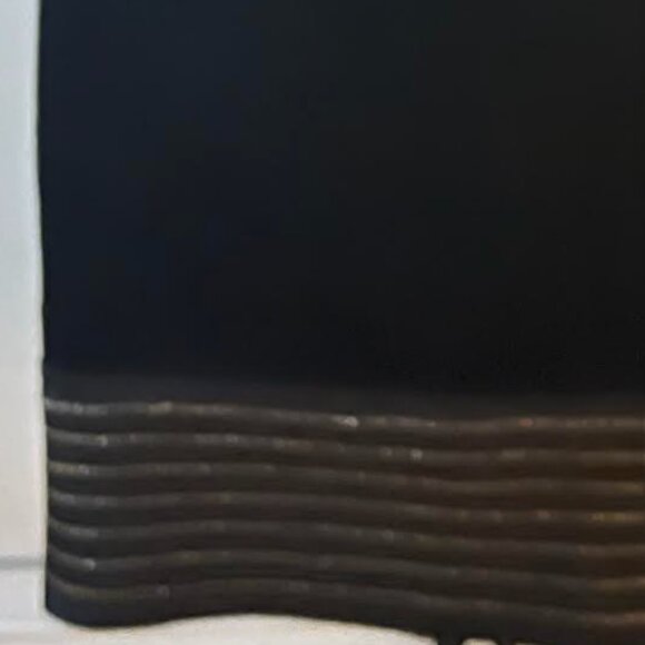 Cache Black Suede Pants Size 6 - Picture 3 of 9